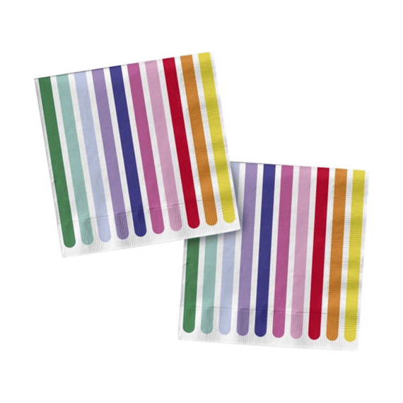 Stripetastic Servetten 33x33cm 20st