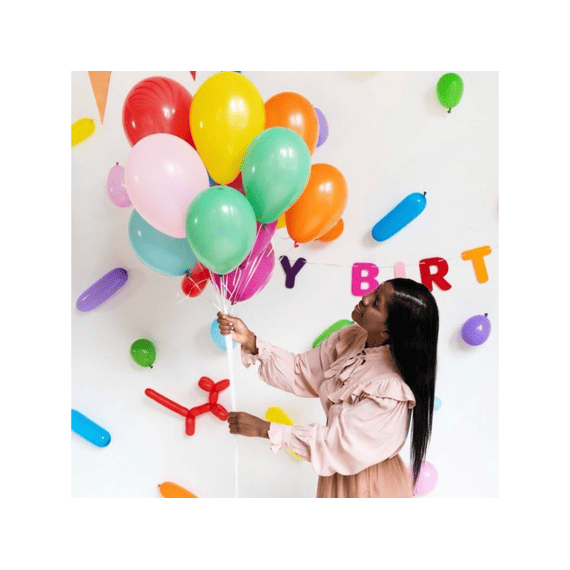 Stripetastic Letterslinger Happy Birthday 1.7m
