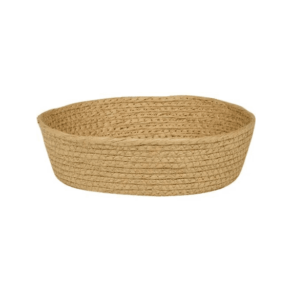 The Depot Curacao Mand 27x7cm Bruin