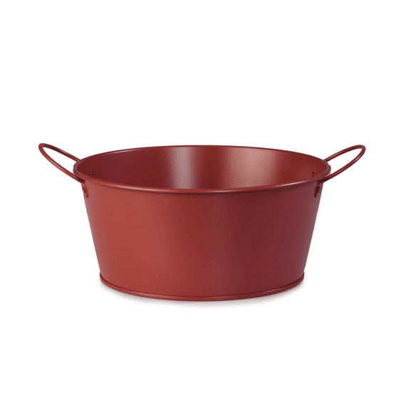 The Depot Drankemmer Rond 26x12cm Rood