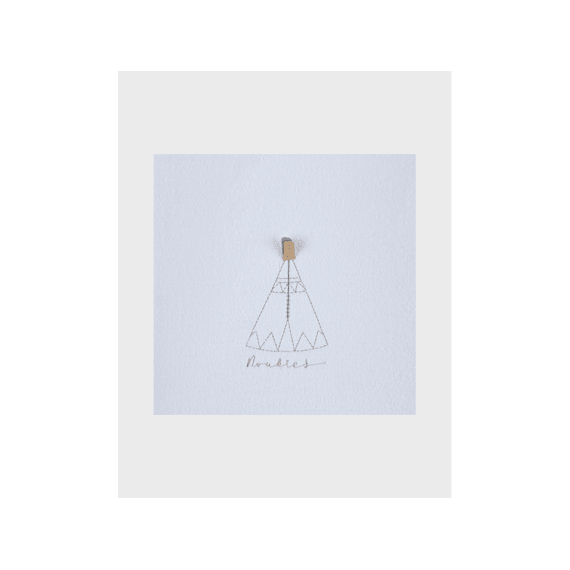 Noukies Moon Feathers Aankleedkussenhoes