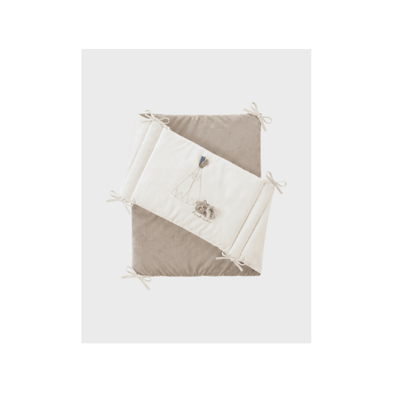 Noukies Raku, Lino & Pico Bedbumper Veloudoux