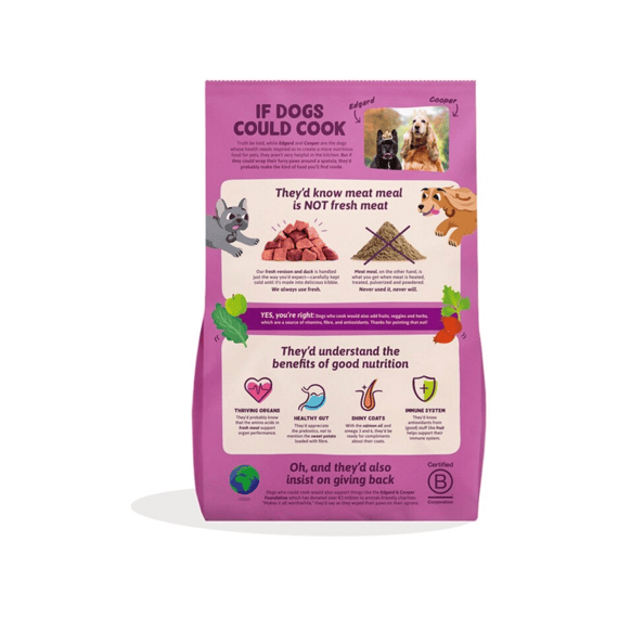 Dog E Adult Dry Hert/eend M 1kg