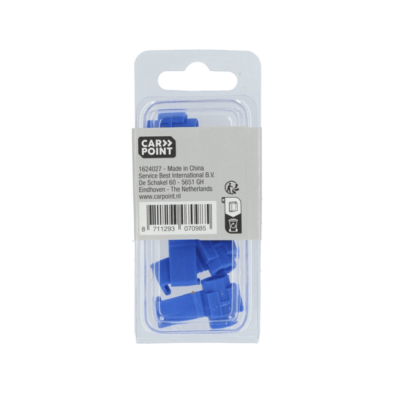 Carpoint Aftakklem 1560 Blauw 5 Stuk