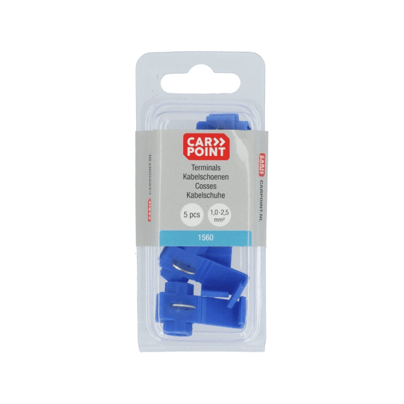 Carpoint Aftakklem 1560 Blauw 5 Stuk