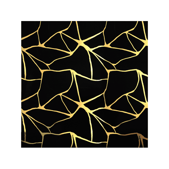 Kerstpapier Dark Elegance 1.5mx70cm Assortiment