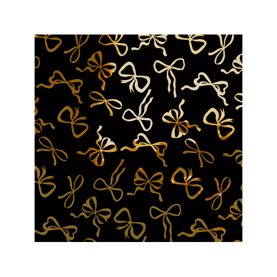 Kerstpapier Dark Elegance 1.5mx70cm Assortiment