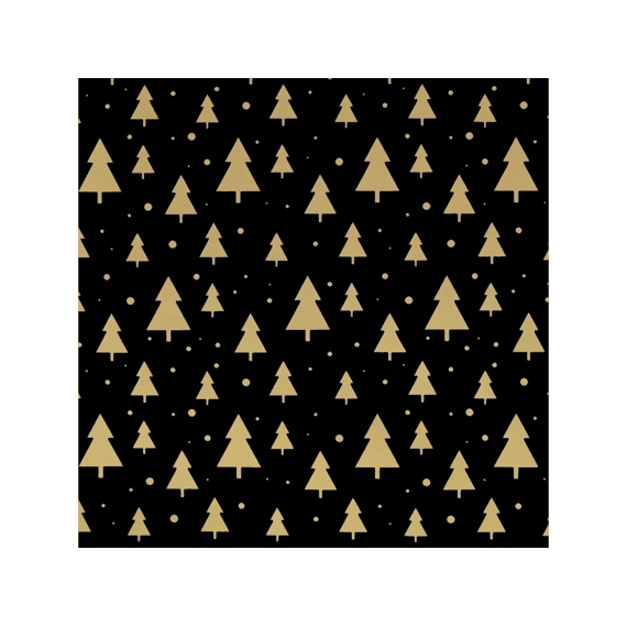 Kerstpapier Dark Elegance 1.5mx70cm Assortiment