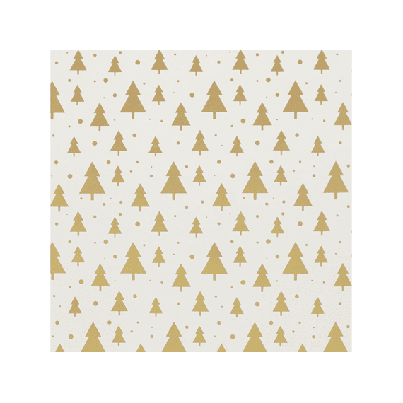 Kerstpapier Golden Winter 1.5mx70cm Assortiment