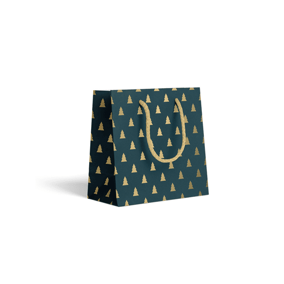 Giftbag Modern Luxury Dark Blue S