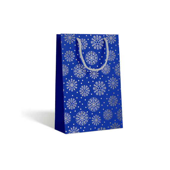 Giftbag Cool Winter Blue M