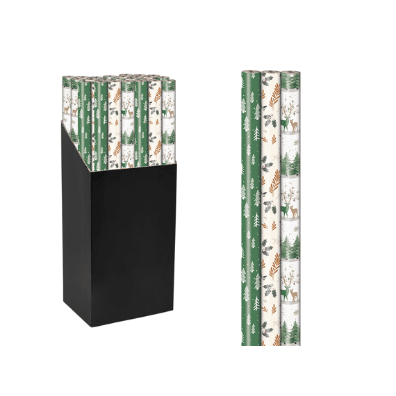 Kerstpapier Luxe 2mx70cm Assortiment