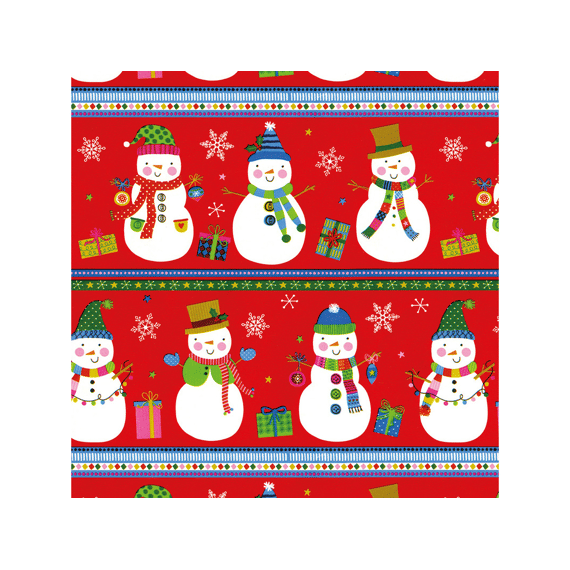 Kerstpapier Prasenta Kind 2mx70cm Assortiment