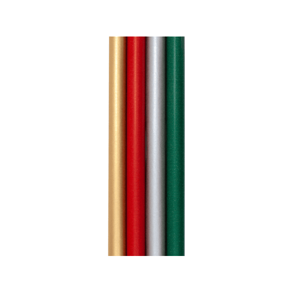 Kerstpapier Kraft Colours 2mx70cm Assortiment