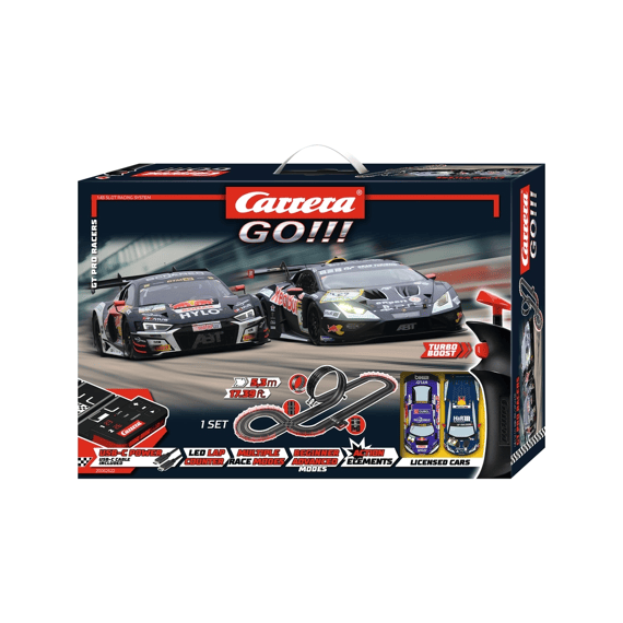 Carrera Red Bull Gt3 Set Lamborghini Huracan/audi R8lms 5.3m