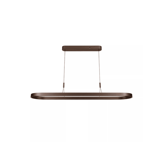 Lucide Liane Hanglamp Roest Bruin Led Dimbaar