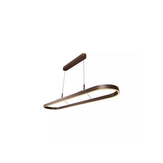 Lucide Liane Hanglamp Roest Bruin Led Dimbaar