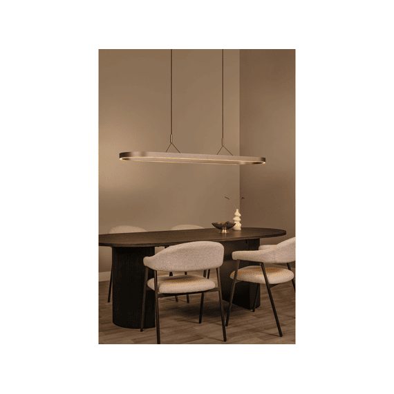 Lucide Liane Hanglamp Roest Bruin Led Dimbaar