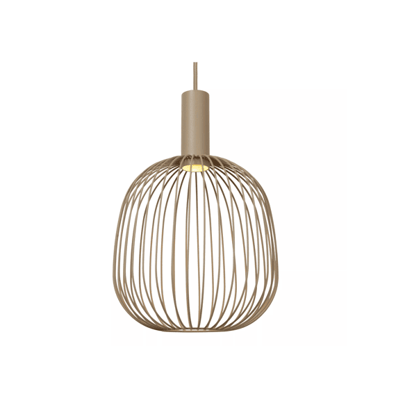 Lucide Esterel Hanglamp Taupe 3xgu10