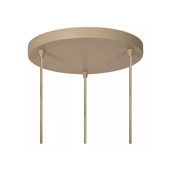Lucide Esterel Hanglamp Taupe 3xgu10