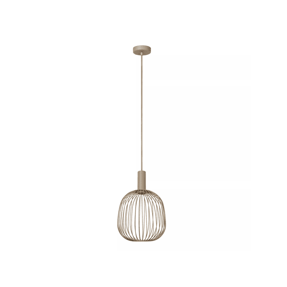 Lucide Esterel Hanglamp Taupe Ø25 1xgu10