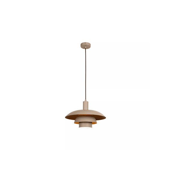 Lucide Bruno Hanglamp Taupe Ø38 1xe27