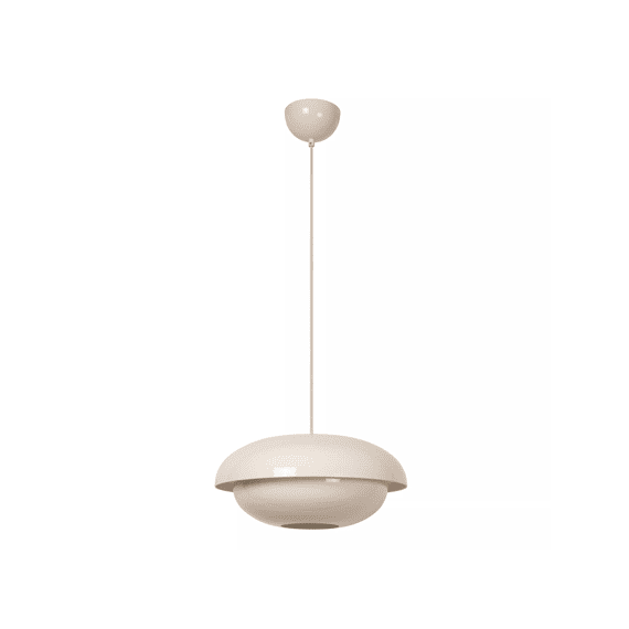 Lucide Younes Hanglamp Beige Ø40 1xe27