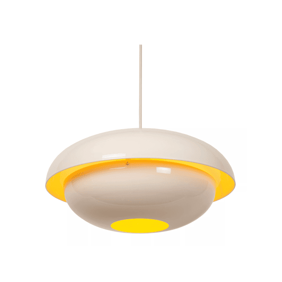 Lucide Younes Hanglamp Beige Ø40 1xe27