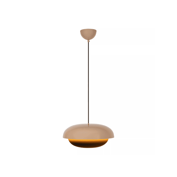 Lucide Younes Hanglamp Taupe Ø40 1xe27