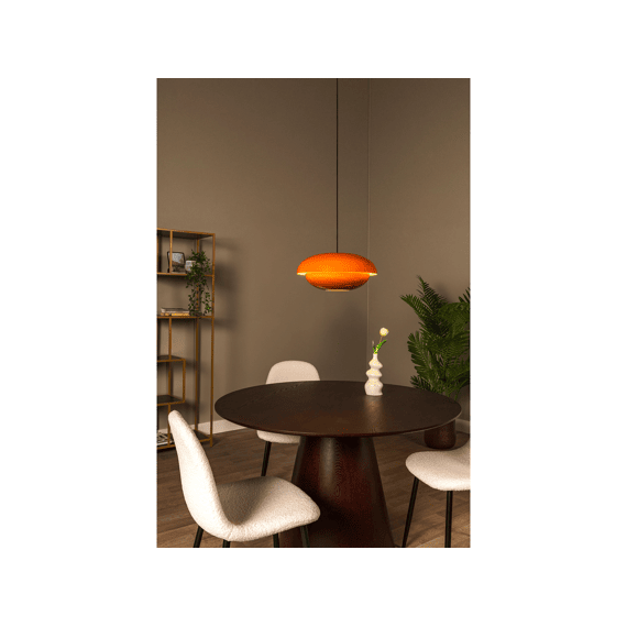 Lucide Younes Hanglamp Oranje Ø40 1xe27