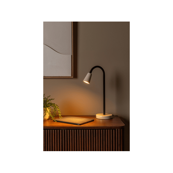 Lucide Jasper Tafellamp Beige 1xgu10