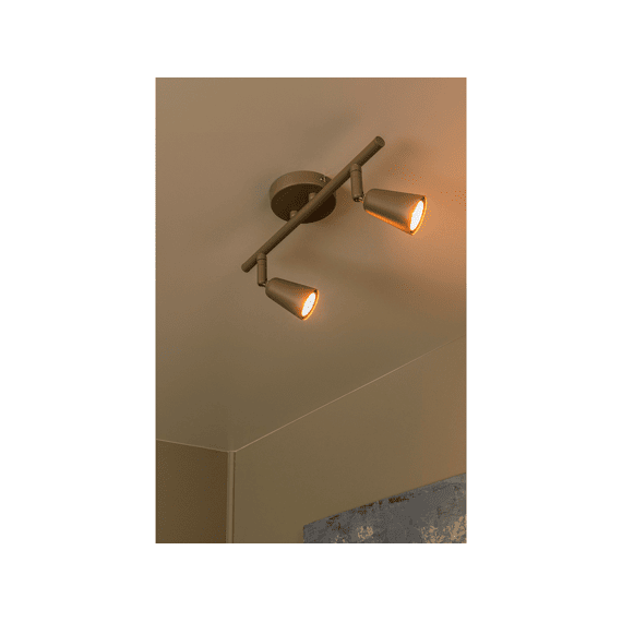 Lucide Tiana Wandspot Taupe 2xgu10
