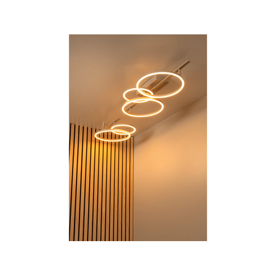 Lucide Nicola Plafondspot Taupe Led 37w