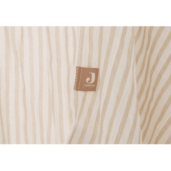 Jollein Klamboe 245cm Stripe Oatmeal / Hazel