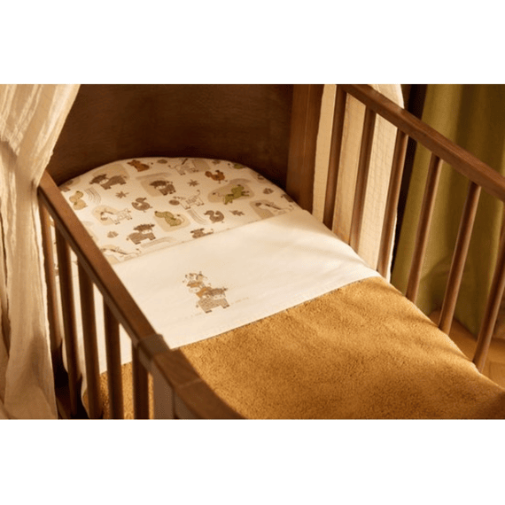 Jollein Klamboe 245cm Stripe Oatmeal / Hazel