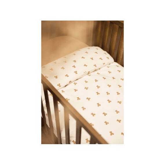 Jollein Dekbedovertrek Met Sloop 100x140cm Mini Teddy Bear