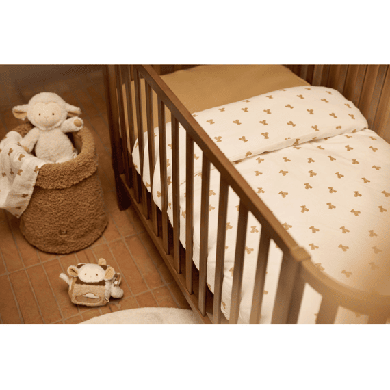 Jollein Dekbedovertrek Met Sloop 100x140cm Mini Teddy Bear