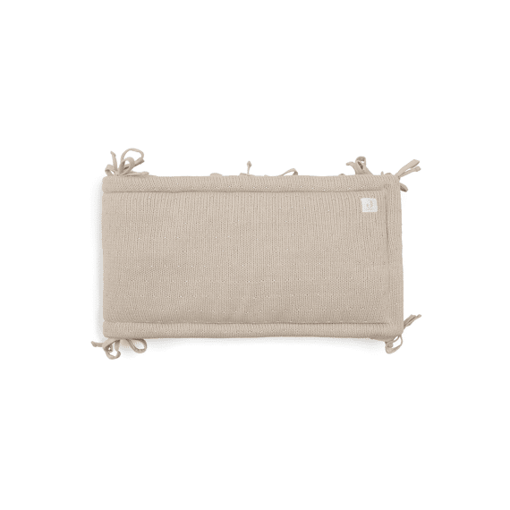 Jollein Box/bedbumper 180x30cm Sprinkle Knit Sand