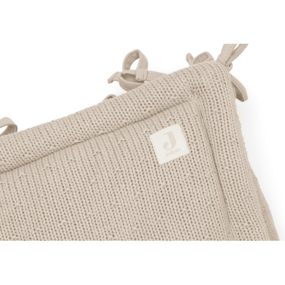 Jollein Box/bedbumper 180x30cm Sprinkle Knit Sand