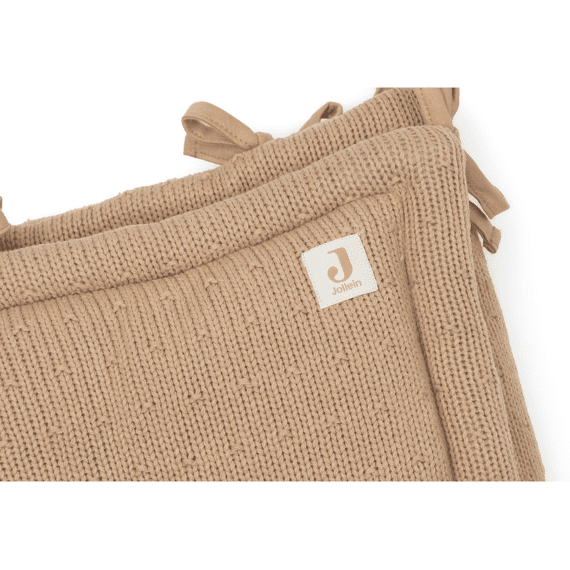 Jollein Box/bedbumper 180x30cm Sprinkle Knit Hazel
