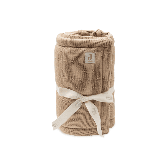 Jollein Box/bedbumper 180x30cm Sprinkle Knit Hazel