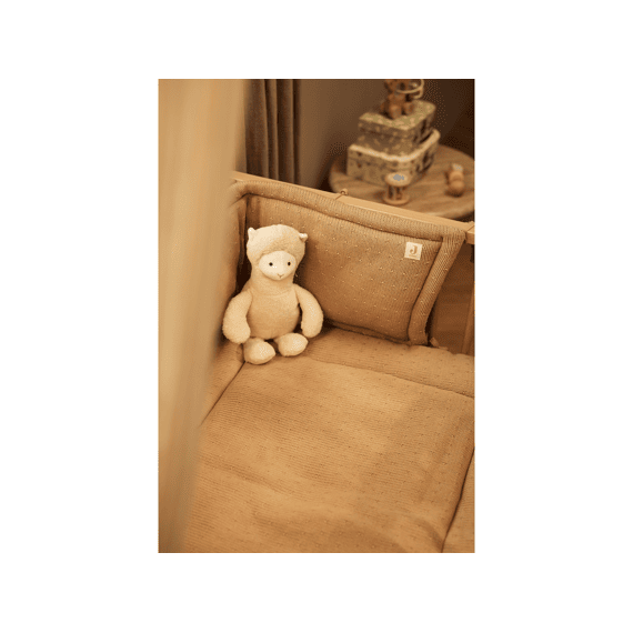 Jollein Box/bedbumper 180x30cm Sprinkle Knit Hazel