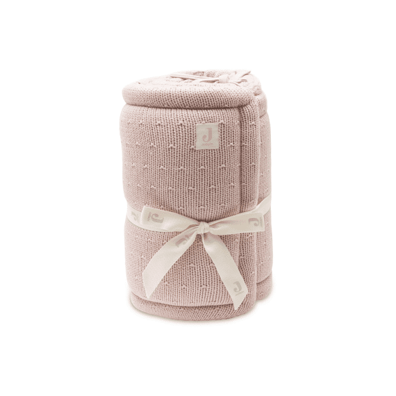 Jollein Box/bedbumper 180x30cm Sprinkle Knit Silk Rose