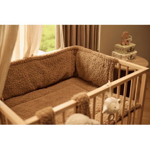 Jollein Box/bedbumper 180x30cm Curle Dark Hazel