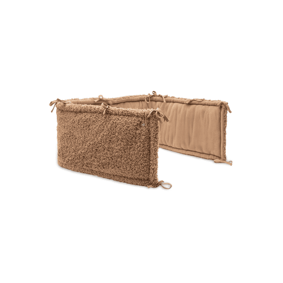 Jollein Box/bedbumper 180x30cm Curle Dark Hazel