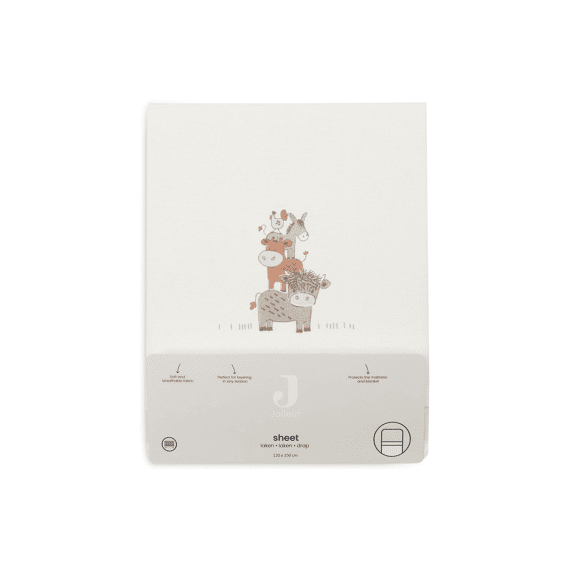 Jollein Laken Bed 120x150cm Barn Buddies