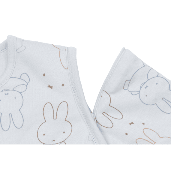 Jollein Slaapzak 90cm Met Afritsbare Mouw  Miffy Moments Cloudy Blue