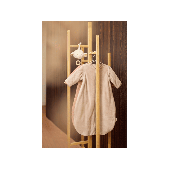 Jollein Slaapzak 110cm Met Afritsbare Mouw Rib Milky Coffee
