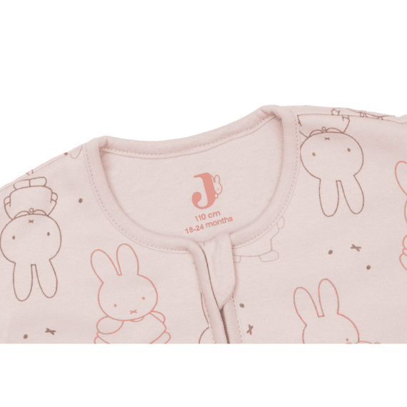 Jollein Slaapzak 110cm Met Afritsbare Mouw Miffy Moments Silk Rose