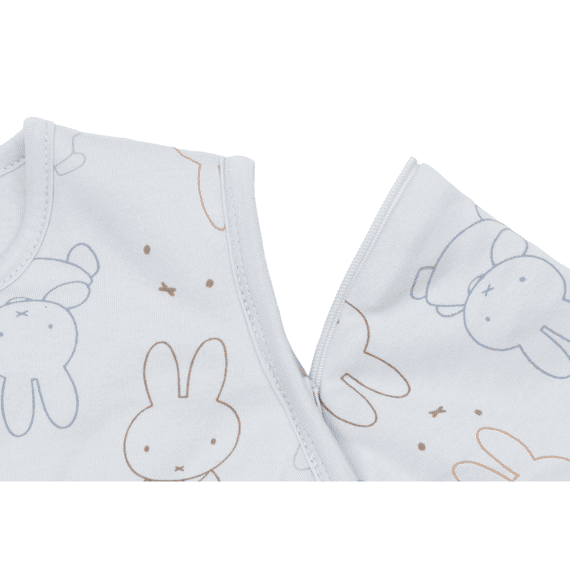 Jollein Slaapzak 110cm Met Afritsbare Mouw Miffy Moments Cloudy Blue